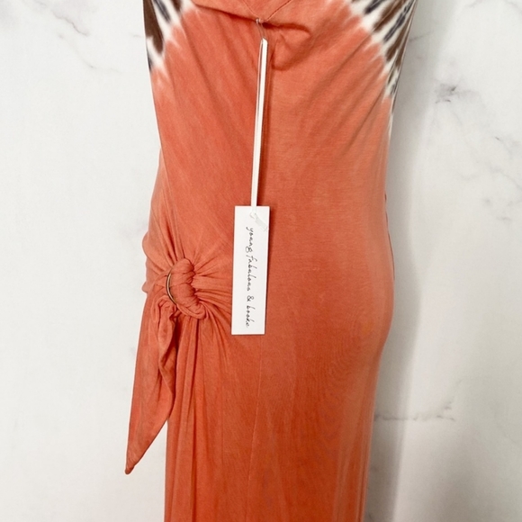 Young Fabulous & Broke Bennet Tie Dye Maxi Dress NWT - Picture 7 of 13